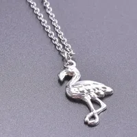 304 Stainless Steel 18K Gold Plated Basic Modern Style Classic Style Plating Bird Pendant Necklace sku image 4
