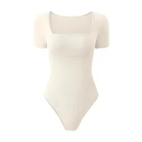 Women's Bodysuits Sleeveless Bodysuits Simple Style Solid Color main image 4