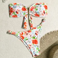 Women's Ditsy Floral 2 Pieces Set Bikinis Swimwear sku image 3