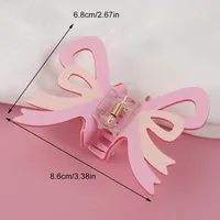 Women's Casual Sweet Bow Knot Acetic Acid Sheets Hair Claws main image 5