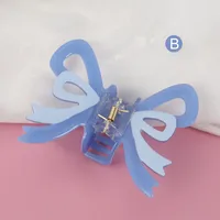 Women's Casual Sweet Bow Knot Acetic Acid Sheets Hair Claws sku image 2