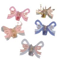 Women's Casual Sweet Bow Knot Acetic Acid Sheets Hair Claws main image 4