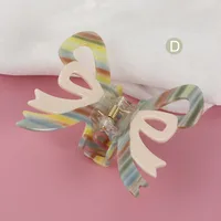 Women's Casual Sweet Bow Knot Acetic Acid Sheets Hair Claws sku image 4