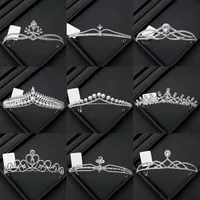 Alloy Princess Romantic Plating Crown Artificial Rhinestones main image 3