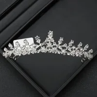 Alloy Princess Romantic Plating Crown Artificial Rhinestones sku image 16