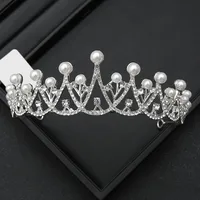 Alloy Princess Romantic Plating Crown Artificial Rhinestones sku image 18