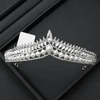Alloy Princess Romantic Plating Crown Artificial Rhinestones sku image 32
