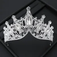 Alloy Princess Romantic Plating Crown Artificial Rhinestones sku image 26