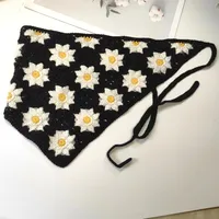 Unisex Vacation Pastoral Geometric Plaid Flower Cloth 1 Piece sku image 41