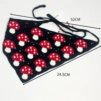 Unisex Vacation Pastoral Geometric Plaid Flower Cloth 1 Piece sku image 13