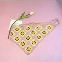 Unisex Vacation Pastoral Geometric Plaid Flower Cloth 1 Piece sku image 60