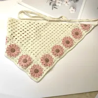 Unisex Vacation Pastoral Geometric Plaid Flower Cloth 1 Piece sku image 40