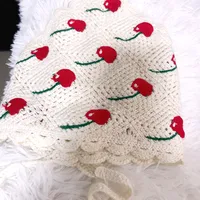 Unisex Vacation Pastoral Geometric Plaid Flower Cloth 1 Piece sku image 49