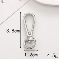 Zinc Alloy Lobster Clasp Keychain Jewelry DIY Handcrafted Accessories sku image 17