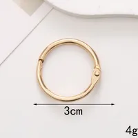Zinc Alloy Lobster Clasp Keychain Jewelry DIY Handcrafted Accessories sku image 14