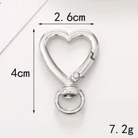 Zinc Alloy Lobster Clasp Keychain Jewelry DIY Handcrafted Accessories sku image 40