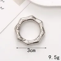 Zinc Alloy Lobster Clasp Keychain Jewelry DIY Handcrafted Accessories sku image 42
