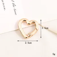 Zinc Alloy Lobster Clasp Keychain Jewelry DIY Handcrafted Accessories sku image 47