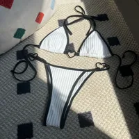 Women's Solid Color 2 Pieces Set Bikinis Swimwear main image 4