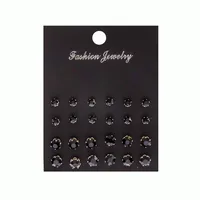 Fashion Octopus Zircon Earrings Set Nhsd150986 sku image 3