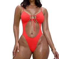 Women's Sexy Solid Color 1 Piece One Piece Swimwear main image 5
