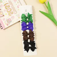 Girl'S Cartoon Style Bow Knot Polyester Hair Clip sku image 11