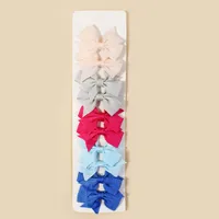 Girl'S Cartoon Style Bow Knot Polyester Hair Clip sku image 7