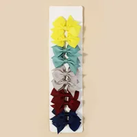 Girl'S Cartoon Style Bow Knot Polyester Hair Clip sku image 4