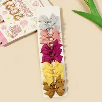 Girl'S Cartoon Style Bow Knot Polyester Hair Clip sku image 13