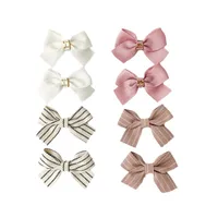 Girl'S Sweet Korean Style Bow Knot Cloth Polyester Hair Clip main image 2
