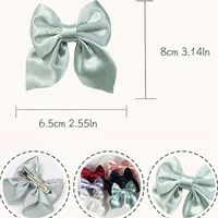 Women's Korean Style Solid Color Bow Knot Breeze Satin Headwear main image 5