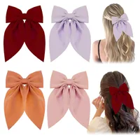 Women's Sweet Korean Style Bow Knot Polyester Hair Clip main image 4
