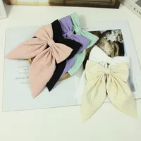 Women's Sweet Korean Style Bow Knot Satin Hair Clip main image 2