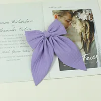Women's Sweet Korean Style Bow Knot Satin Hair Clip sku image 5
