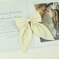 Women's Sweet Korean Style Bow Knot Satin Hair Clip sku image 6