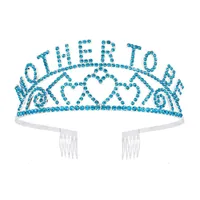 Women's Elegant Crown Alloy Inlay Rhinestones Crown sku image 2