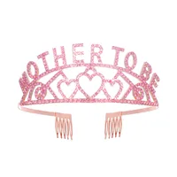 Women's Elegant Crown Alloy Inlay Rhinestones Crown sku image 6