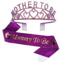 Women's Elegant Crown Alloy Inlay Rhinestones Crown sku image 14