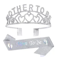 Women's Elegant Crown Alloy Inlay Rhinestones Crown sku image 13