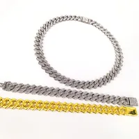 Hip-Hop Retro Geometric Alloy Inlay Zircon Men's Necklace main image 2