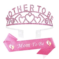 Women's Elegant Crown Alloy Inlay Rhinestones Crown sku image 15