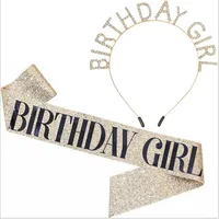 Birthday Princess Letter Cloth Holiday Birthday Costume Props main image 5