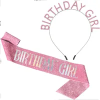 Birthday Princess Letter Cloth Holiday Birthday Costume Props sku image 18