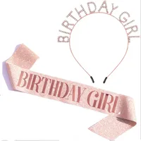 Birthday Princess Letter Cloth Holiday Birthday Costume Props sku image 12