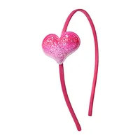 Women's Cute Heart Shape Cloth Handmade Hair Band main image 5
