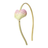 Women's Cute Heart Shape Cloth Handmade Hair Band sku image 6