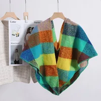 Women's Basic Lattice Polyester Scarf sku image 5