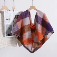 Women's Basic Lattice Polyester Scarf sku image 2