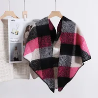 Women's Basic Lattice Polyester Scarf sku image 7