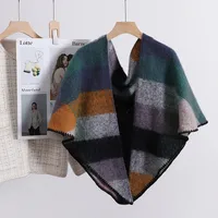 Women's Basic Lattice Polyester Scarf sku image 9